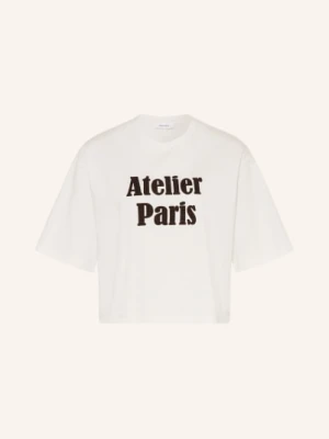 Darling Harbour T-Shirt Z Obszyciem Ozdobnymi Kamykami weiss