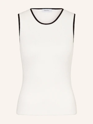 Darling Harbour Top Z Dzianiny weiss