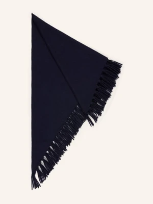 Darling Harbour Trójkątna Chusta Z Jedwabiu blau