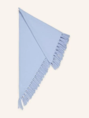 Darling Harbour Trójkątna Chusta Z Jedwabiu blau