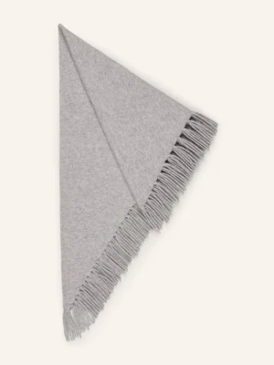 Darling Harbour Trójkątna Chusta Z Jedwabiu grau