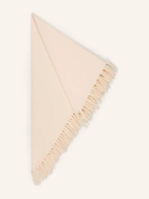 Darling Harbour Trójkątna Chusta Z Jedwabiu weiss