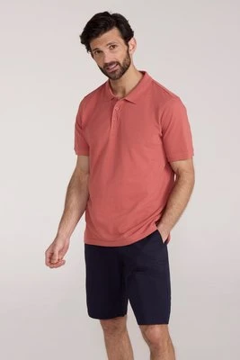 Dawnay Pique Slub męska koszulka polo z fakturą - Orange Mountain Warehouse