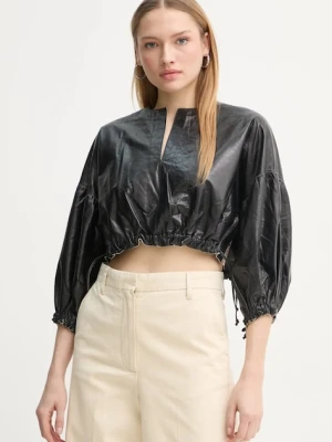 Day Birger et Mikkelsen bluzka skórzana Dorothy