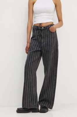 Day Birger et Mikkelsen jeansy Elijah - Denim Stripes damskie high waist DAY65243291