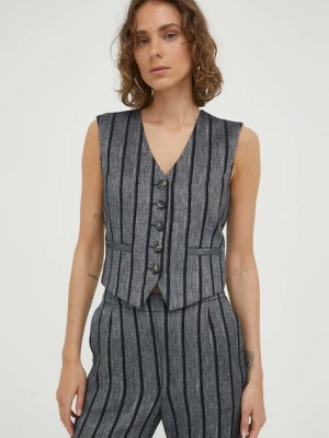 Day Birger et Mikkelsen kamizelka z domieszką lnu