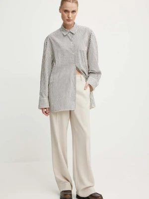 Day Birger et Mikkelsen koszula Tan - Daily Classic Stripe RD