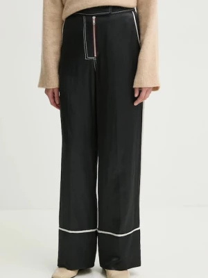 Day Birger et Mikkelsen spodnie z domieszką lnu Gianna