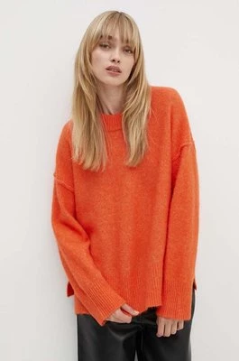Day Birger et Mikkelsen sweter wełniany Josie - Cozy Days RD damski kolor pomarańczowy DAY65243258