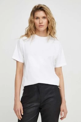 Day Birger et Mikkelsen t-shirt bawełniany damski kolor biały