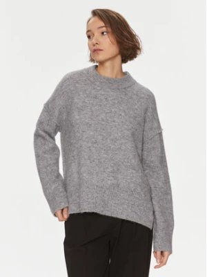 DAY Sweter Josie 100420 Szary Relaxed Fit
