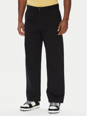DC Chinosy Worker Baggy ADYNP03097 Czarny Baggy Fit