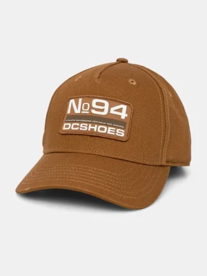 DC czapka z daszkiem No 94 Snapback kolor brązowy z aplikacją ADYHA04227