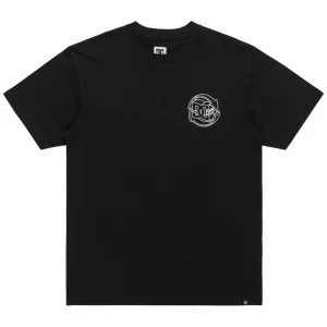 DC Dimensional SS Tee ADYZT05452-KVJ0, Męskie, Czarne, t-shirty, bawełna, rozmiar: L