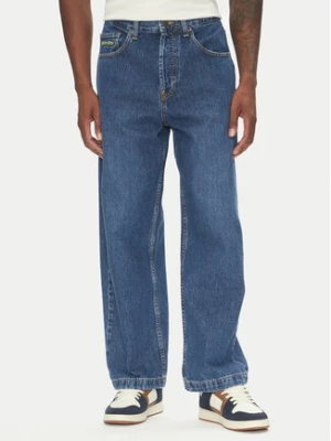 DC Jeansy Worker Baggy ADYDP03093 Niebieski Baggy Fit