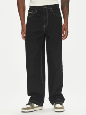 DC Jeansy Worker Baggy Denim Rbt ADYDP03079 Granatowy Baggy Fit