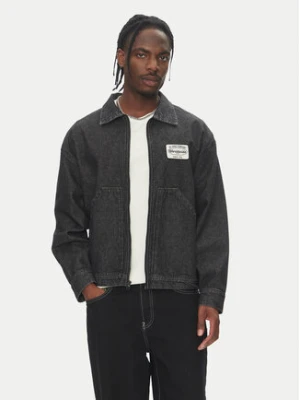 DC Kurtka jeansowa Pit Crew Jacket ADYJK03206 Czarny Boxy Fit