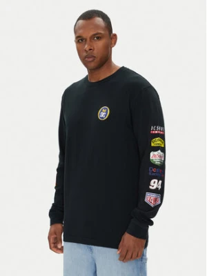 DC Longsleeve ADYZT05464 Czarny Regular Fit