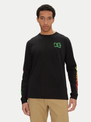 DC Longsleeve ADYZT05474 Czarny Standard Fit