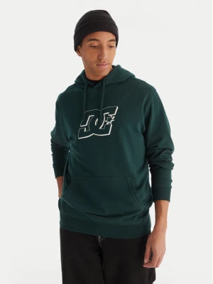 DC Shoes Bluza Hampden ADYFT03416 Zielony Regular Fit