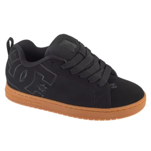 DC Shoes Court Graffik DC300529-BGM, Męskie, Czarne, buty sneakers, nubuk, rozmiar: 43