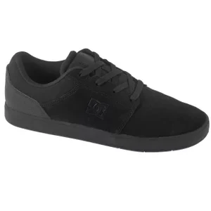DC Shoes Crisis 2 ADYS100647-3BK, Męskie, Czarne, buty sneakers, skóra, rozmiar: 40