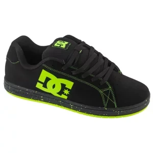 DC Shoes Gaveler ADYS100536-BL4, Męskie, Czarne, buty sneakers, nubuk, rozmiar: 44,5