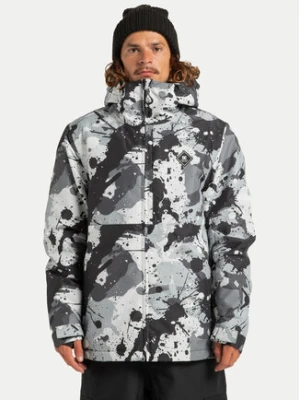 DC Shoes Kurtka narciarska Basic Print ADYTJ03097 Szary Regular Fit