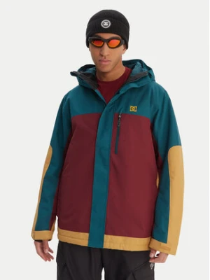 DC Shoes Kurtka narciarska Defiant ADYTJ03089 Bordowy Regular Fit