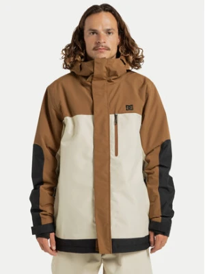 DC Shoes Kurtka narciarska Defiant ADYTJ03089 Brązowy Regular Fit