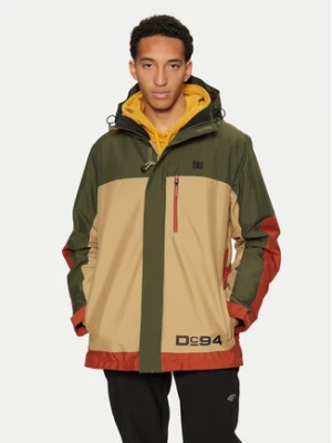 DC Shoes Kurtka snowboardowa Defiant ADYTJ03084 Zielony Standard Fit