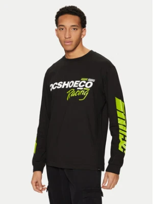 DC Shoes Longsleeve Shoe Co Racing ADYZT05405 Czarny Standard Fit
