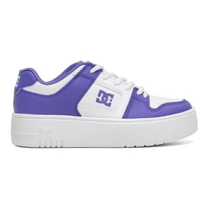 DC SHOES MANTECA 4 PLATFORM ADJS100156-5GW Biały