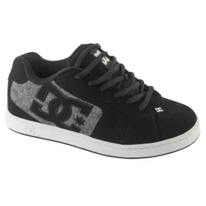 DC Shoes Net DC01774-062, Męskie, Czarne, buty sneakers, nubuk, rozmiar: 40