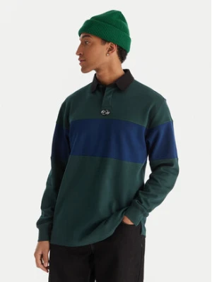 DC Shoes Polo Second Half EDYKT03536 Zielony Regular Fit