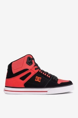 DC SHOES PURE HIGH-TOP WC ADYS400043-FWB Czerwony