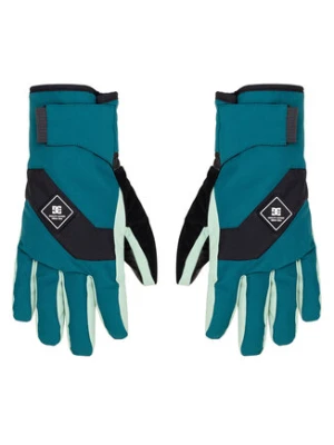 DC Shoes Rękawice narciarskie Franchise ADYHN03030 Zielony