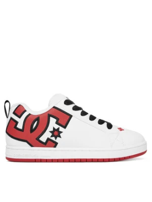 DC Shoes Sneakersy COURT GRAFFIK DC01661110 Biały