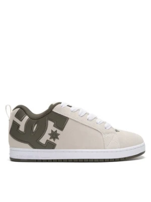 DC Shoes Sneakersy COURT GRAFFIK SE DC01665100 Beżowy