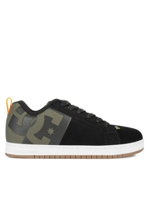 DC Shoes Sneakersy COURT GRAFFIK SQ ADYS100442-BO0 Czarny
