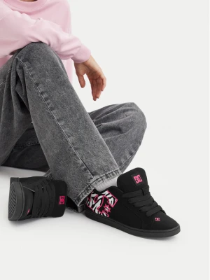 DC Shoes Sneakersy EO-COURT GRAFFIK DC01662966 Czarny