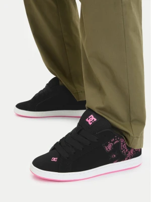 DC Shoes Sneakersy EO-COURT GRAFFIK DC01662983 Czarny