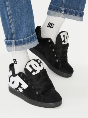 DC Shoes Sneakersy EO-COURT GRAFFIK PUFF DC04304001 Czarny