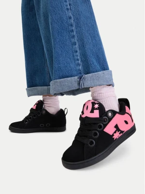 DC Shoes Sneakersy EO-COURT GRAFFIK PUFF DC04916003 Czarny