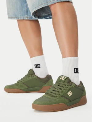 DC Shoes Sneakersy EO-FRACTAL DC02599301 Zielony ciemny
