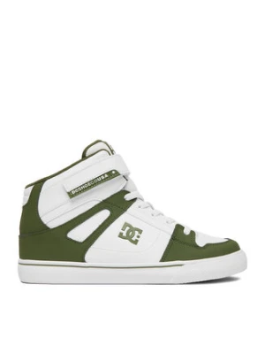 DC Shoes Sneakersy EO-PURE HI TOP EV BOYS DC01795301 Biały