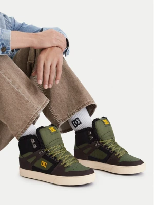 DC Shoes Sneakersy EO-PURE HIGH TOP WC WNT DC01802211 Zielony ciemny