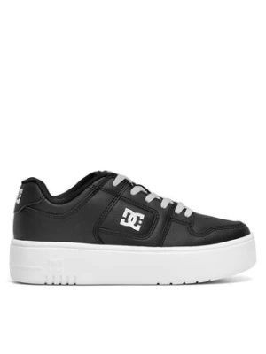 DC Shoes Sneakersy MANTECA 4 PLATFORM ADJS100156-BKW Czarny