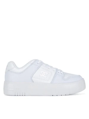 DC Shoes Sneakersy MANTECA 4 PLATFORM ADJS100156-WW0 Biały