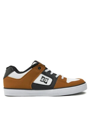 DC Shoes Sneakersy Pure Elastic ADBS300256-WEW Brązowy